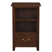Centrum Furniture Tasmania 1 Drawer Mahogany Lamp Table