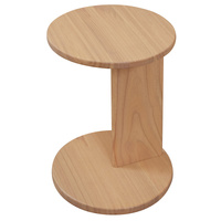 Centrum Furniture Brentwood Round Solid Timber Lamp Table Natural
