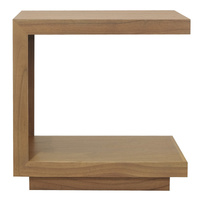 Centrum Furniture Oscar Solid Mindi Lamp Table Natural