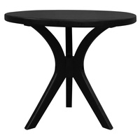 Centrum Gatsby Round Side Table Large Black