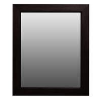 Centrum Furniture Ascot Solid Mahogany Timber Mirror Chocolate