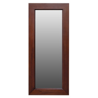 Centrum Furniture Manhattan Solid Timber Frame Wall Mirror Mahogany