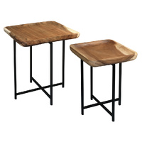 Leon Tray Nesting Table (Natural)