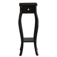 Cabriole Leg Plant Stand (Chocolate)