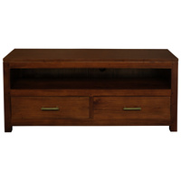 Centrum Furniture Paris 2 Drawer Entertainment Unit Mahogany