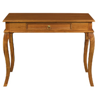 Centrum Queen Ann Sofa Table 1 Drawer Light Pecan