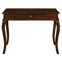 Centrum Queen Ann Sofa Table 1 Drawer Mahogany