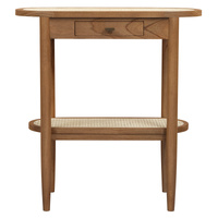 Kelly 1 Drawer Hall Table (Almond)