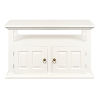 Centrum Furniture Tasmania 2 Door TV Stand White