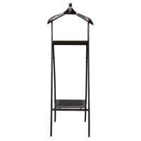 Centrum Furniture Milly Solid Timber Folded Valet Chocolate