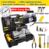 12V 150PSI Car Air Compressor Portable Tyre Inflator Deflator Pump