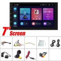 7 Inch Car Radio 2 DIN GPS FM RDS WiFi Rear Camera Android CarPlay
