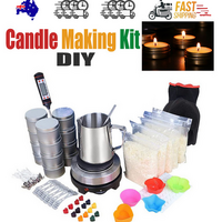 DIY Candle Making Kit 1KG Wax Beans Electric Melter Pouring Pot