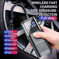 6000mAh 12V Car Tyre Inflator Air Compressor Electric Pump USB