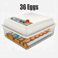 36 Egg Incubator Fully Automatic Digital Thermostat Chicken Poultry