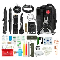 Tactical Emergency Survival Kit for Outdoor Camping & Hiking