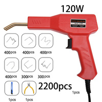 Plastic Welder Hot Staple Staplers Bumper Repair Machine Kit