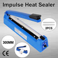 300mm Impulse Heat Sealer Electric Plastic Poly Bag Sealing