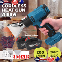 2000W Cordless Hot Air Heat Gun for Makita 18V Battery