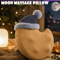 Back Lumbar Massage Pillow Red Light Heat Therapy