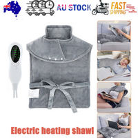 Electric Heating Pad Neck Shoulder Back Wrap Pain Relief