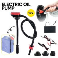 12V Portable Electric Oil Fuel Water Transfer Pump Handheld
