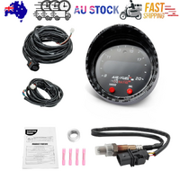 52mm Wideband Air Fuel Ratio Gauge AFR O2 UEGO LSU 4.9 Sensor Kit