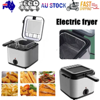 Electric Deep Fryer 2.5L French Fries Machine Oil Hot Pot