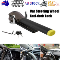Car Steering Wheel Anti-theft Lock Foldable Security T-Lock