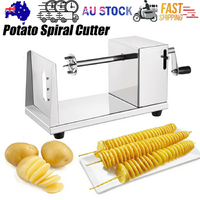 Potato Spiral Slicer Stainless Steel Vegetable Tornado Cutter
