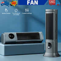 Portable Tower Fan Cooling Air Conditioner 3 Speeds Quiet Desk