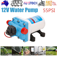 11.3LPM 55PSI 12V Water Pump Caravan Motorhome Camper Trailer Boat RV
