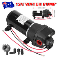 12V 17LPM High Pressure Self-Priming Water Pump Caravan Boat Marine