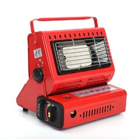 Portable Butane Gas Heater Camping Tent Outdoor Red