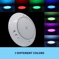Resin Filled Swimming Pool LED Light 12V 55W RGB Remote Control Memory Function