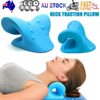 Neck Traction Pillow Cloud Shape Cervical Pain Relief Stretcher