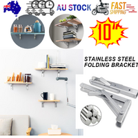 10" Stainless Steel Folding Table Bracket Heavy Duty 200kg Load