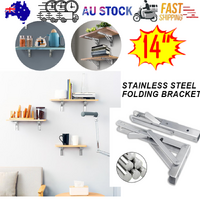 14" Stainless Steel Folding Table Bracket Heavy Duty 200kg Load