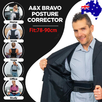 Posture Corrector Lumbar Brace Full Back Support Shoulder Pain Relief Belt