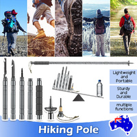 Hiking Trekking Poles Lightweight Collapsible Walking Stick