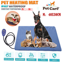 Electric Pet Heat Pad Waterproof Heating Mat Cat Dog Bed Medium