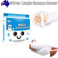 50Pcs Magic Sponge Eraser Melamine Foam Kitchen Cleaner