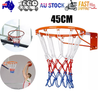 45cm Basketball Ring Hoop Net Wall Mounted Outdoor Professional
