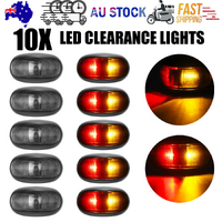 10x LED Clearance Lights Amber Red Side Marker 12-24V