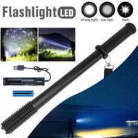90000LM Baseball Bat LED Flashlight Waterproof Aluminium Emergency