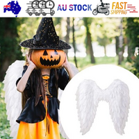 Angel Wings Fairy Wings Elastic Straps Adults White Costume