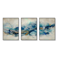 Artime Wall Art 60cmx90cm The Universal 3 Sets Black Frame Canvas