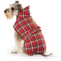 Hamish McBeth Tartan Red Dog Coat 35cm