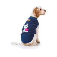 Hamish McBeth Puppy Heart Blue Dog Pyjamas 40cm