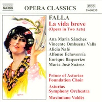 La Vida Breve - Manuel De Falla Music CD